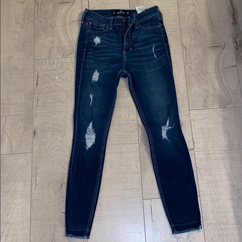 Hollister High Rise Crop super skinny